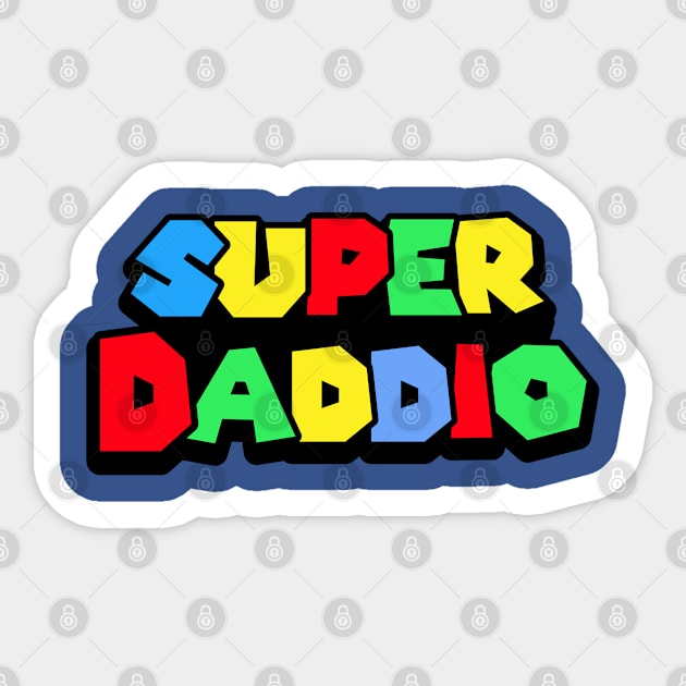 Super Daddio Sticker by Gamers Gear